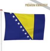 Bosnische Vlag Bosnië-Herzegovina 150x225cm - Kwaliteitsvlag - Geschikt voor buiten