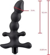 Meistertoy - Anaal vibrator - 15,85 - zwart
