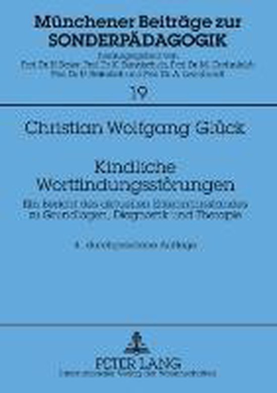 Kindliche Wortfindungsstörungen - cover