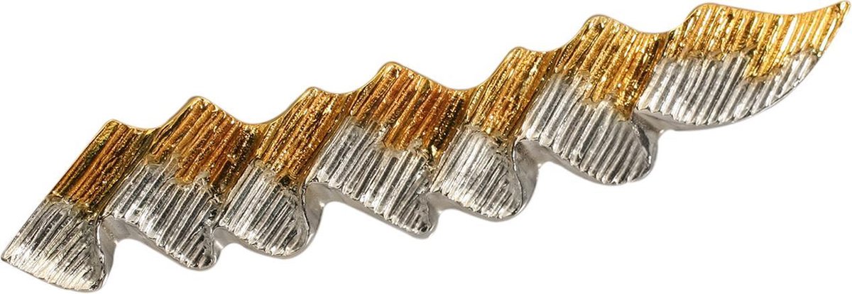 AuBor ®. Broche. Zilver. Noorderlicht.