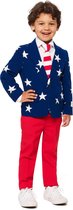 OppoSuits Stars & Stripes - Jongens Kostuum - Gekleurd - Carnaval - Maat 92/98