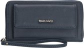 Charm - Dames Portemonnee - Clutch - Blauw