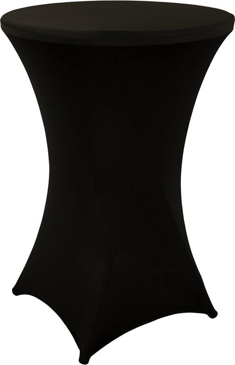 Statafelrok zwart 80 cm