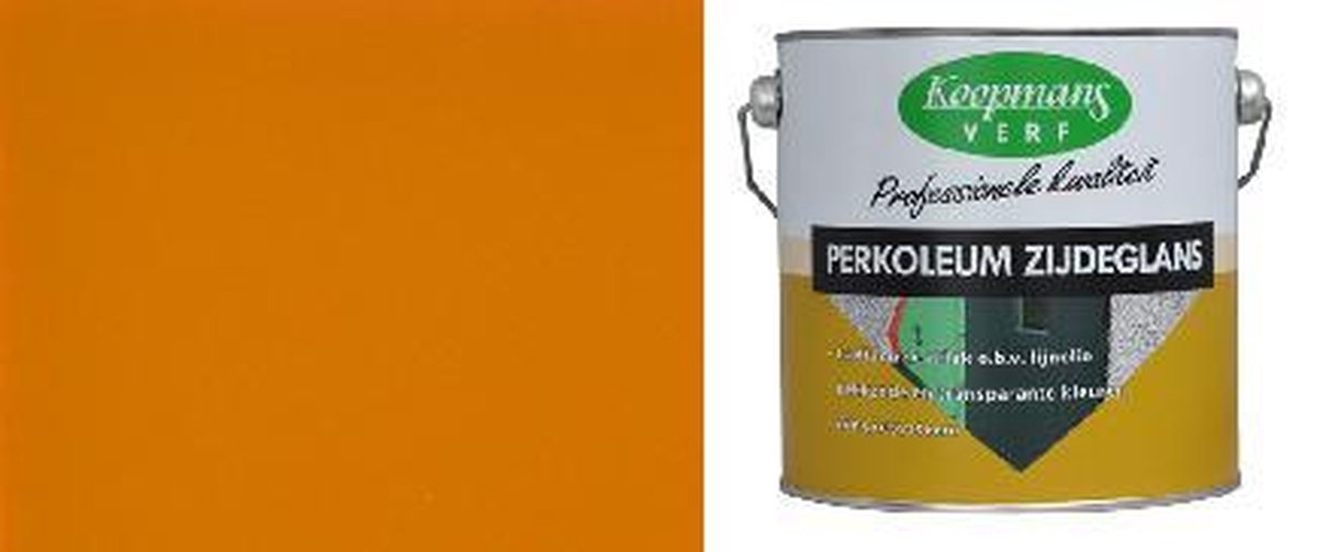 Koopmans Perkoleum Zijdeglans 363 | 2,5 l | Okergeel | Zijdeglans | Verfbeits | Beits