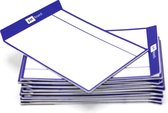 Herschrijfbare magneten of magnetische sticky notes - TASKcards - 16 stuks - Navy blauw