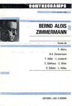 Essais sur les œuvres - Bernd Alois Zimmermann
