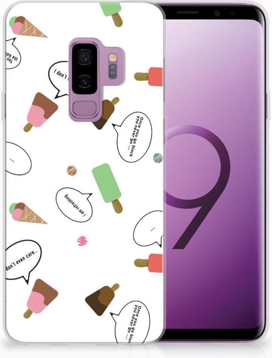 Samsung Galaxy S9 Plus Siliconen Case IJsjes