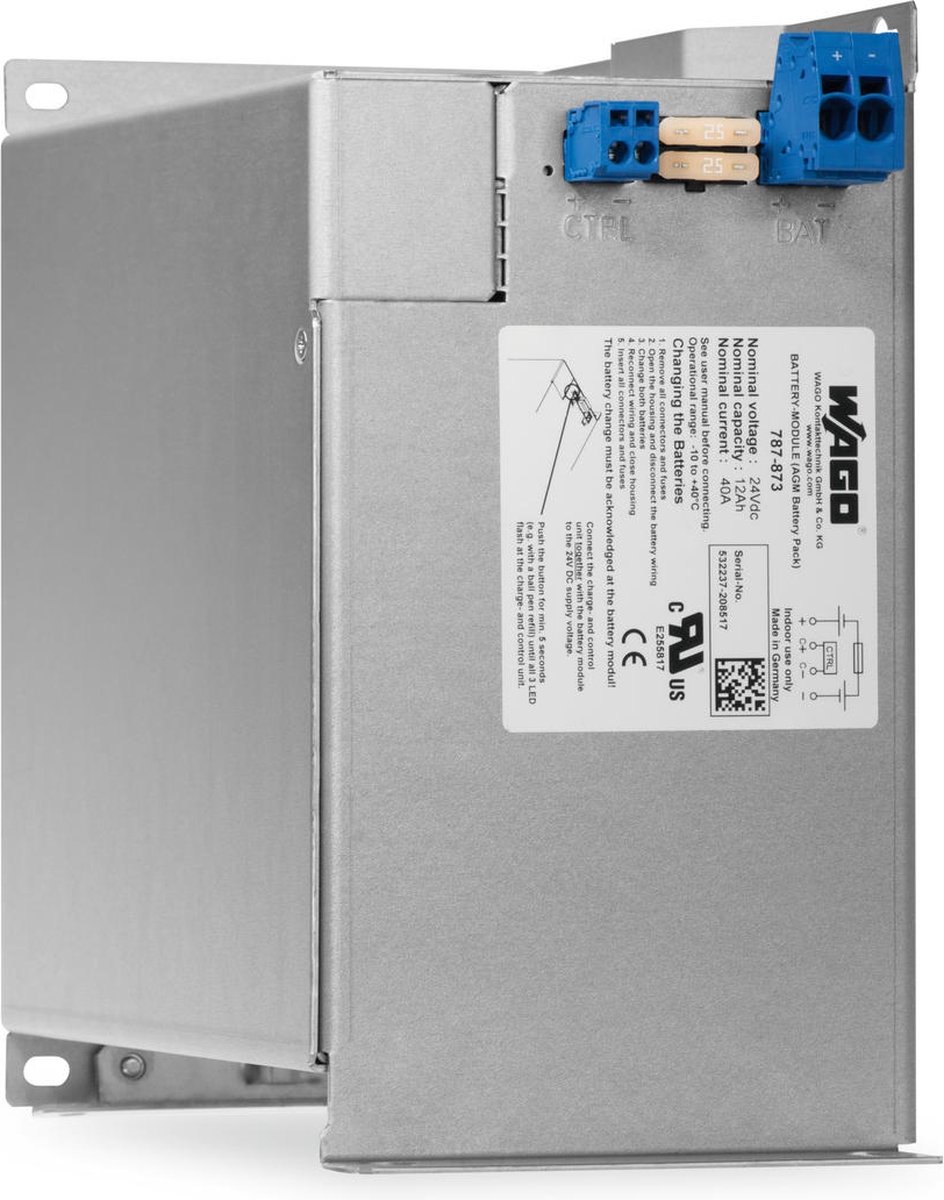 WAGO EPSITRON® 787-873 787-873 Energieopslag