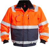 FE Engel Pilot Jas EN 20471 1172-928 - Oranje/Marine 1006 - XL