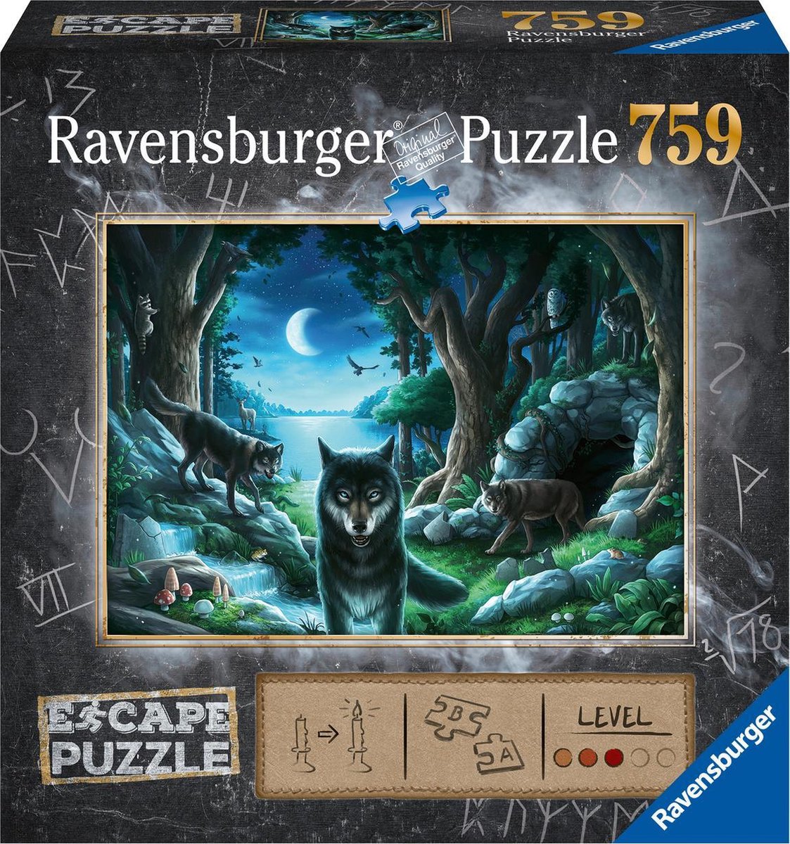 Ravensburger Escape Puzzle 7 Curse of the Wolves - 759 stukjes