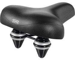 Selle Royal Zadel Classic - Inclusief zadelstrop - Zwart - Fietszadel - Unisex