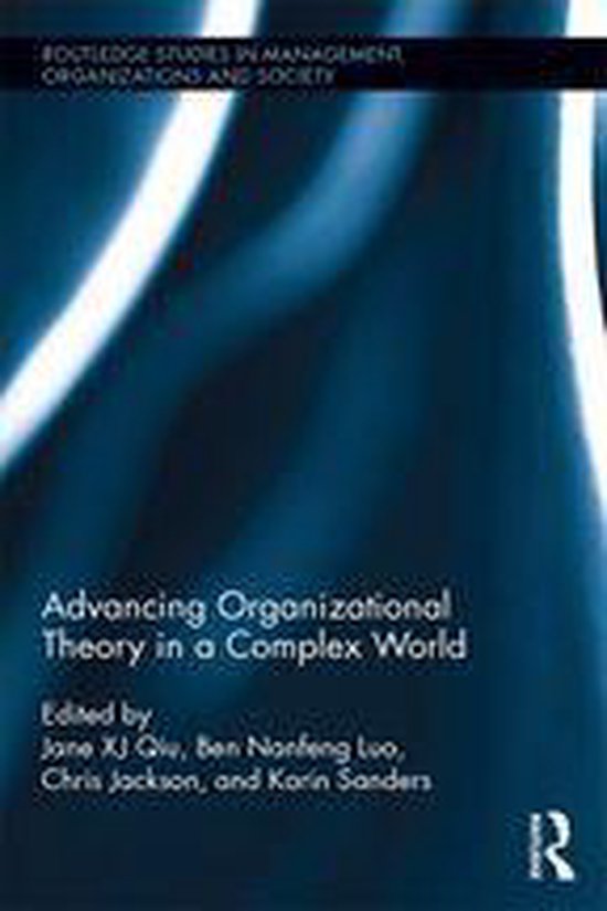 Routledge Studies in Management, Organizations and Society - ... - cover