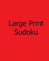 Large Print Sudoku: Volume 6