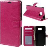Cyclone wallet case hoesje Samsung Galaxy A3 2016 roze