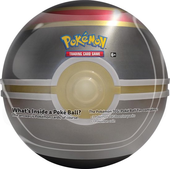 Afbeelding van het spel Pokémon Pokeball Tin 2019 Luxury Ball - Pokémon kaarten