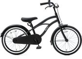 Nogan Harley - Kinderfiets - Jongensfiets - 18 inch - Mat Zwart