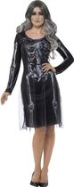 Lady Skeletten Kostuum - Halloween verkleedkleding - S