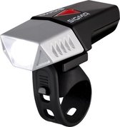 Sigma Buster 600 HL - Koplamp Fiets - 600 Lumen - LED - USB - Geint. batterij - Siliconenhouder - Zwart/zilver