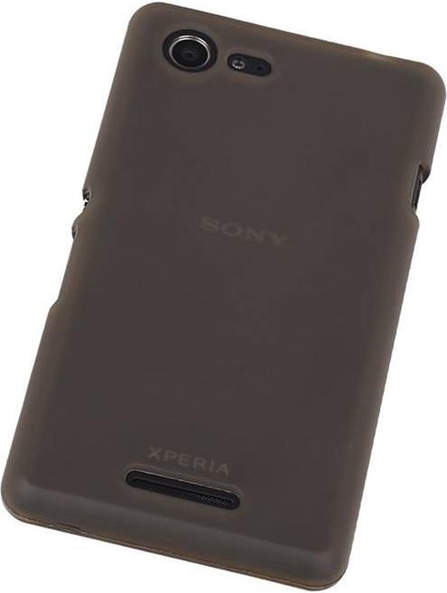 De daadwerkelijke noedels Knooppunt Sony Xperia E3 - TPU Hoesje Transparant Grijs - Back Case Bumper Hoes Cover  | bol.com