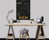 Real Madrid Black Board - Schoolbord - Muursticker - 45 x 65 cm