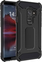 Armor Hybrid Samsung Galaxy S9 Hoesje - Zwart