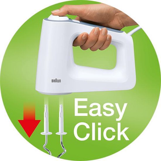 Braun HM3107WH - MultiMix 3 - Handmixer van Braun — afbeelding 5