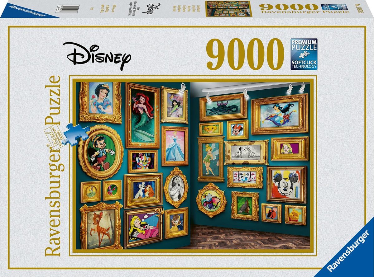 Merchandising doorgaan met Vormen Ravensburger puzzel Disney Multiproperty - Legpuzzel - 9000 stukjes |  bol.com