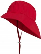 Happy Rainy Days Fisherman's Hat Rosa Red Regenhoed Dames