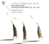 Collegium Vocale Gent, Philippe Herreweghe - Du Treuer Gott - Leipzig Cantatas Bwv 101 - 103 - (CD)