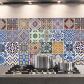 Crearreda - Achterwand Keukensticker –  Azulejos - 65 x 47 cm