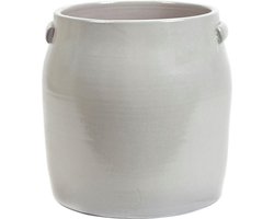 Serax - Bloempot - Sierpot - Tabor - XL - Grijs - Grey - Ø 35 ↨ 28 - opening Ø 24 cm
