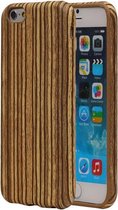 Verticale Hout Design TPU Cover Case voor Apple iPhone 6/6S Hoesje
