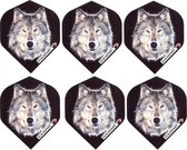 ABC Darts - Dart Flights - Lone Wolf - 5 sets (15 stuk)