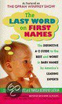 Last Word on First Names