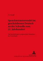 Sprachnormenwandel im geschriebenen Deutsch an der Schwelle zum 21. Jahrhundert