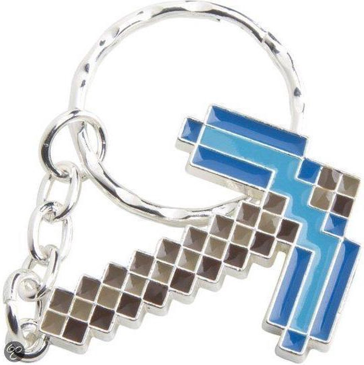 Minecraft Diamond Pickaxe Keychain
