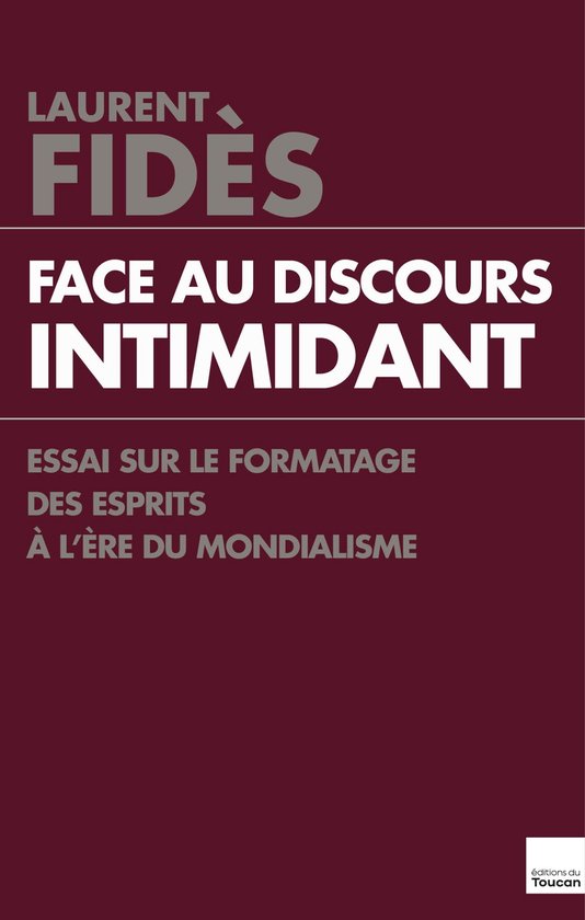 Face au discours intimidant - cover