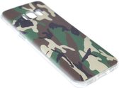 Camouflage hoesje siliconen Samsung Galaxy S8 Plus