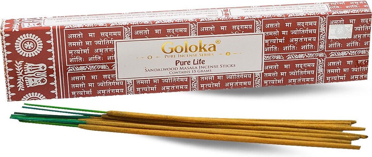 Goedkoopste Wierook - Goloka - Pure Life - 15gr
