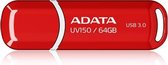 ADATA 64GB DashDrive UV150 USB flash drive USB Type-A 3.2 Gen 1 (3.1 Gen 1) Rood