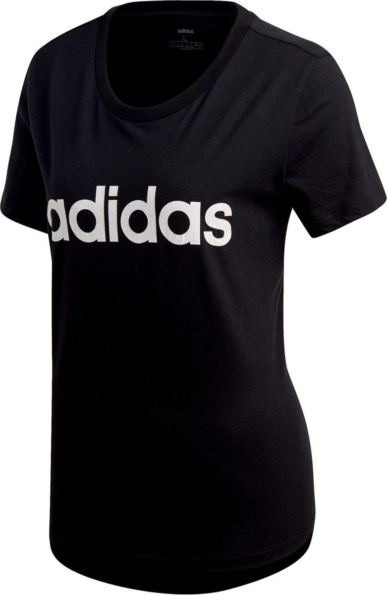 adidas T-shirt - Vrouwen - zwart/wit | bol.com