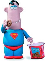 Aardman Superman Classic Action Figure with Cookie Box