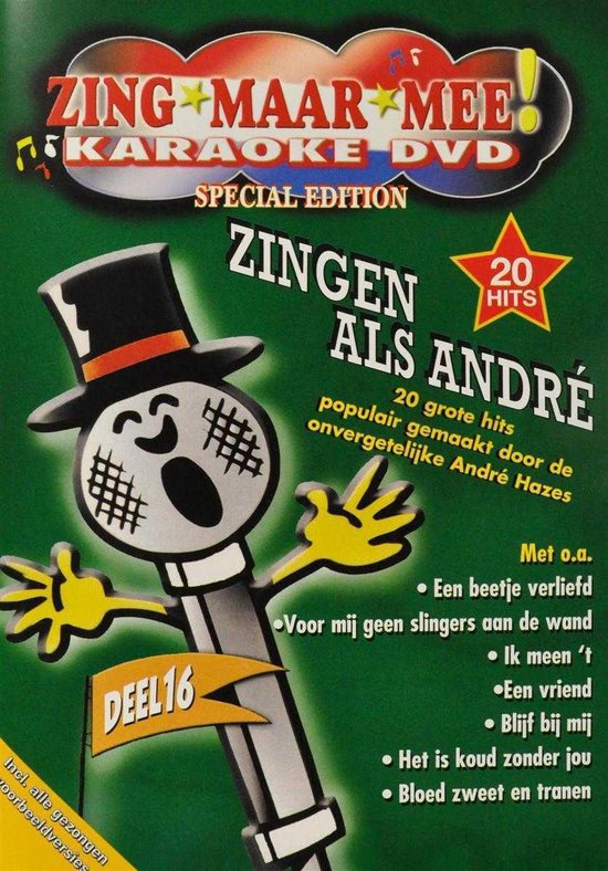 Zing Maar Mee Karaoke Dvd 16 (Hazes