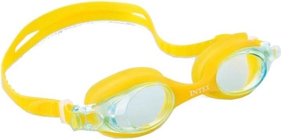 Intex Zwembril Pro Team Junior Geel | zwembril | duikbril | kinderen 3 - 8  jaar | bol.com