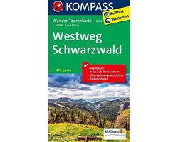 Kompass WTK2505 Westweg Schwarzwald