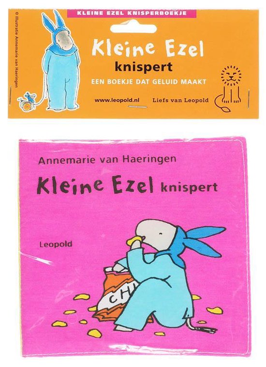 Cover van het boek 'Kleine Ezel knispert' van Rindert Kromhout