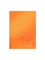 Leitz WOW Notitieboek A5 Gelijnd Harde Kaft Oranje