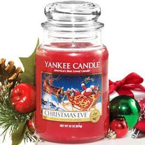 Yankee Candle Large Jar Geurkaars Christmas Eve