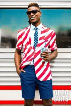 OppoSuits SUMMER United Stripes - Kostuum - Maat 60