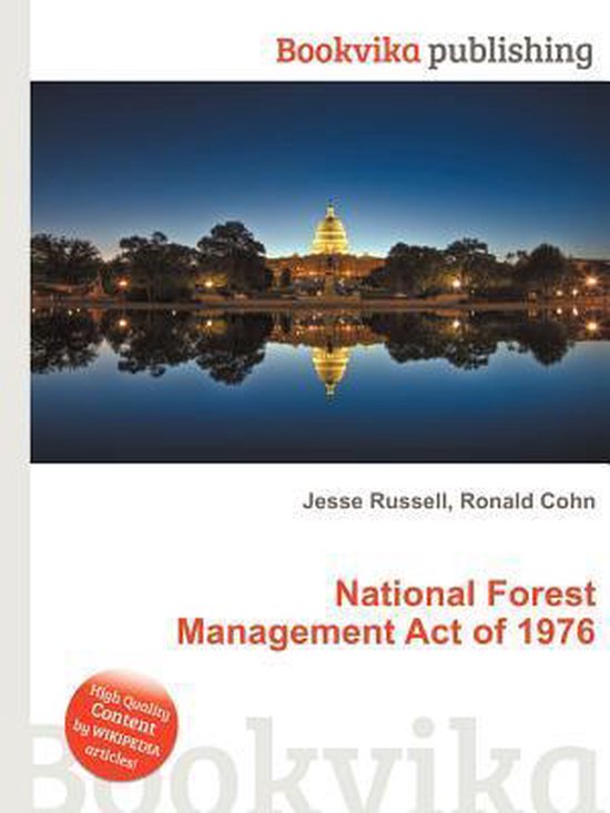 National forest management act of 1976 9785511759036 boeken bol